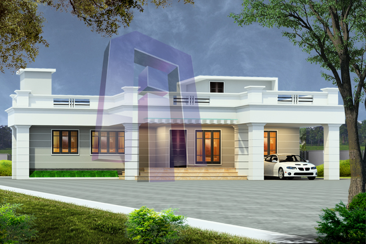 Featured image of post Indian Style Front Design Indian Style Single Floor House Design : Simple budget house front elevation design | best indian home elevation 2017 for more details visit myhousemap.in/.